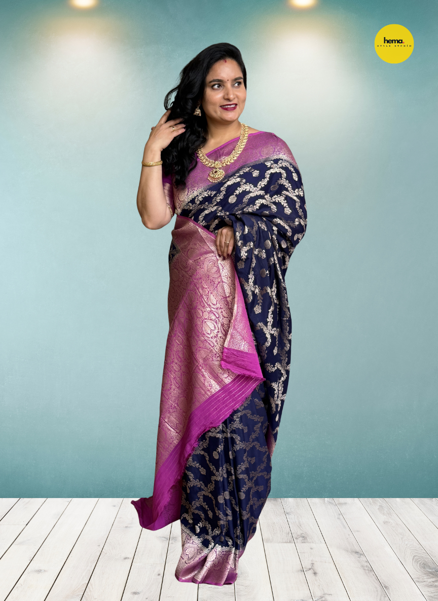 Crushed Chinnon (Premium, Banarasi Jal Design)