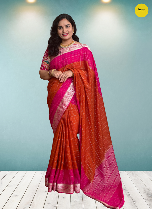 Chinnon Medium Size Ivory Jari Border